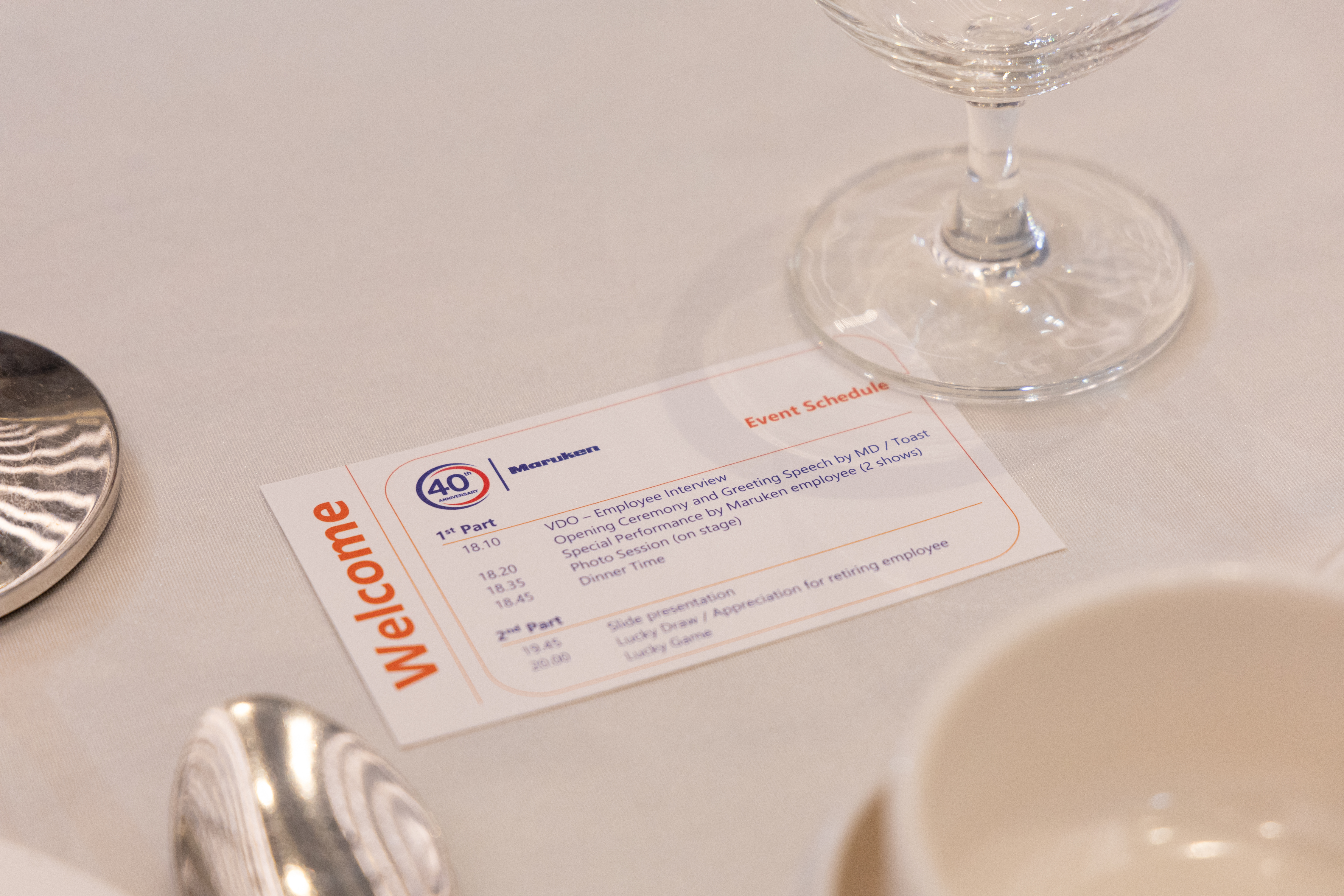 Thai Maruken’s 40th Anniversary Celebration